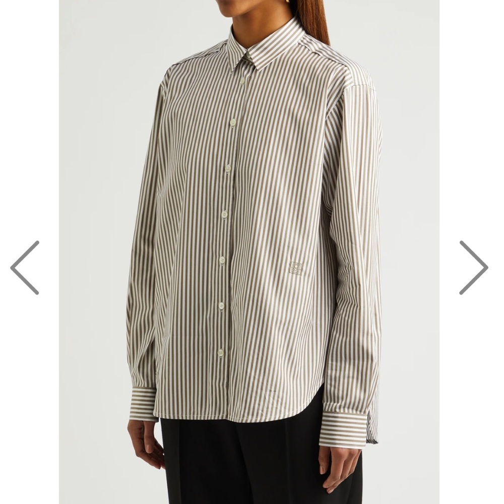 Toteme stripe shirt